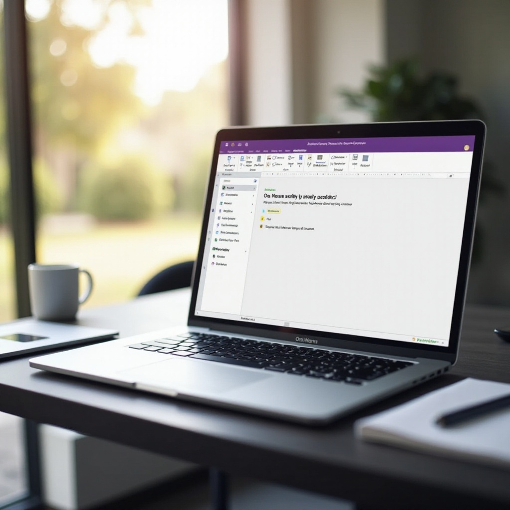 hogyan lehet egy jegyzetfüzetet alapértelmezetté tenni a OneNote MacBook-ban