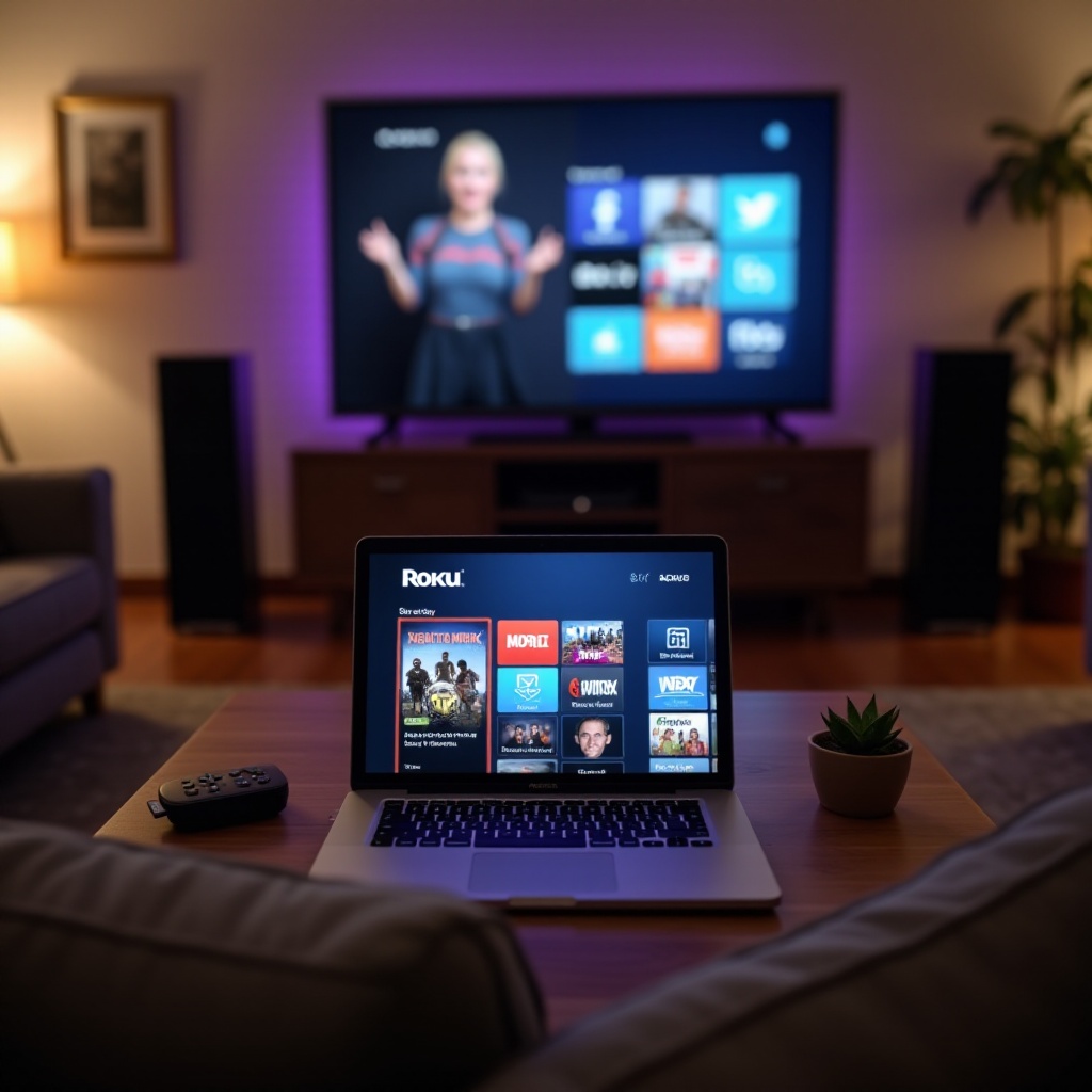 posso trasmettere a Roku dal laptop