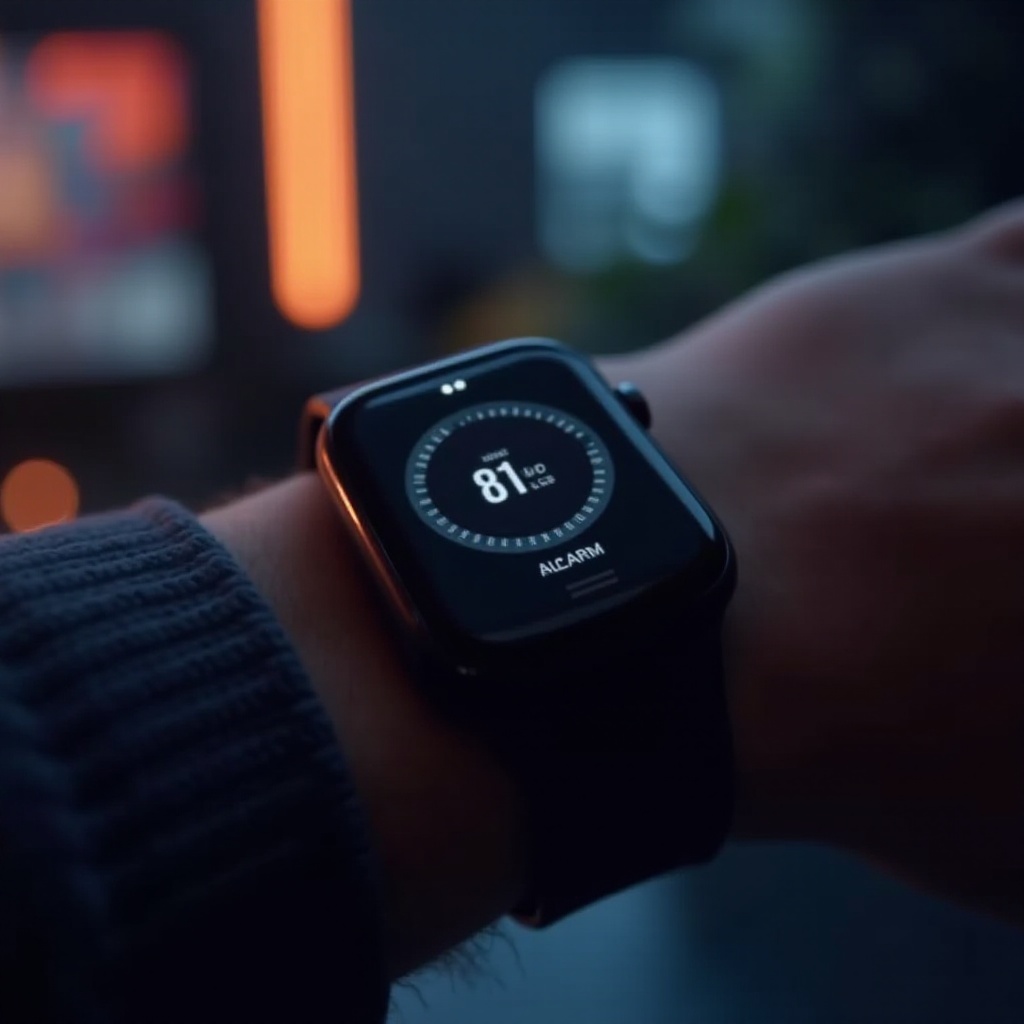 Wie man einen Alarm auf der Smartwatch einstellt