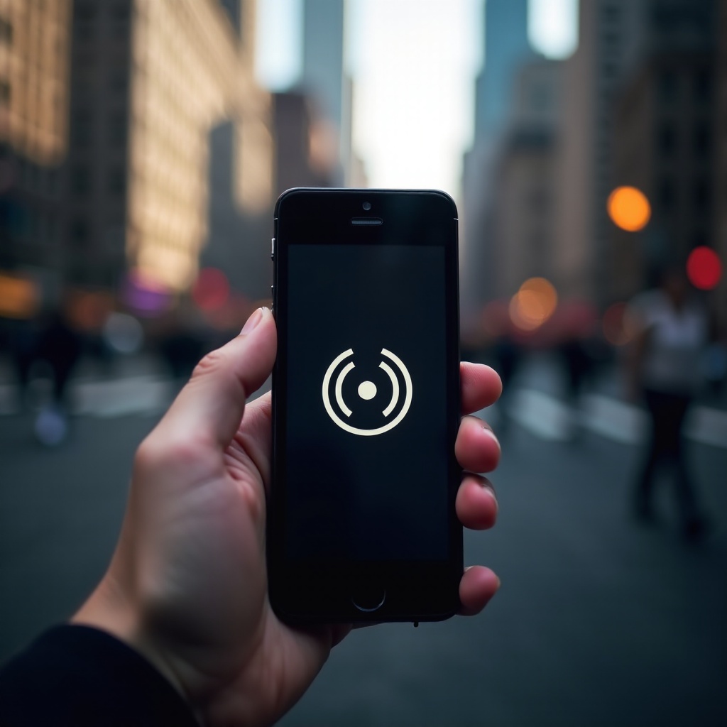 brak sygnału w iPhone