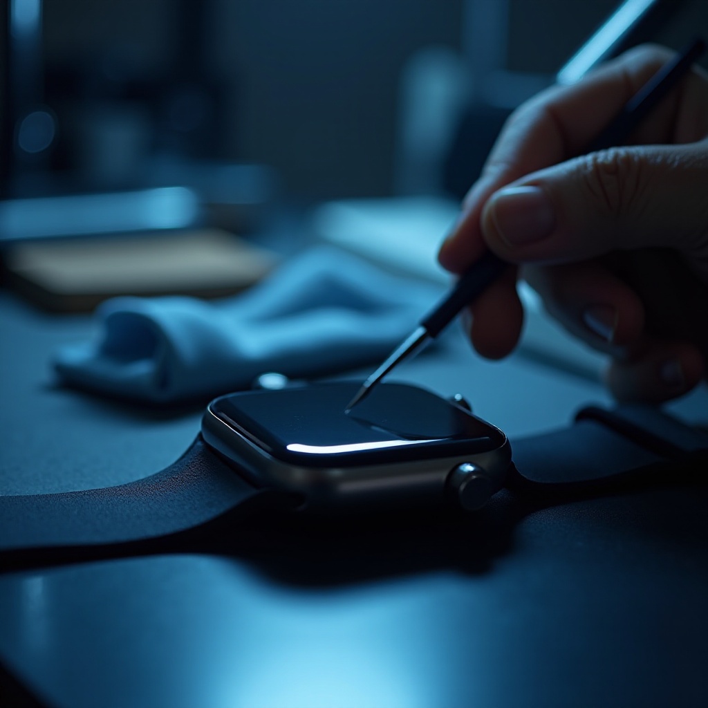wie man den Touchscreen einer Smartwatch repariert