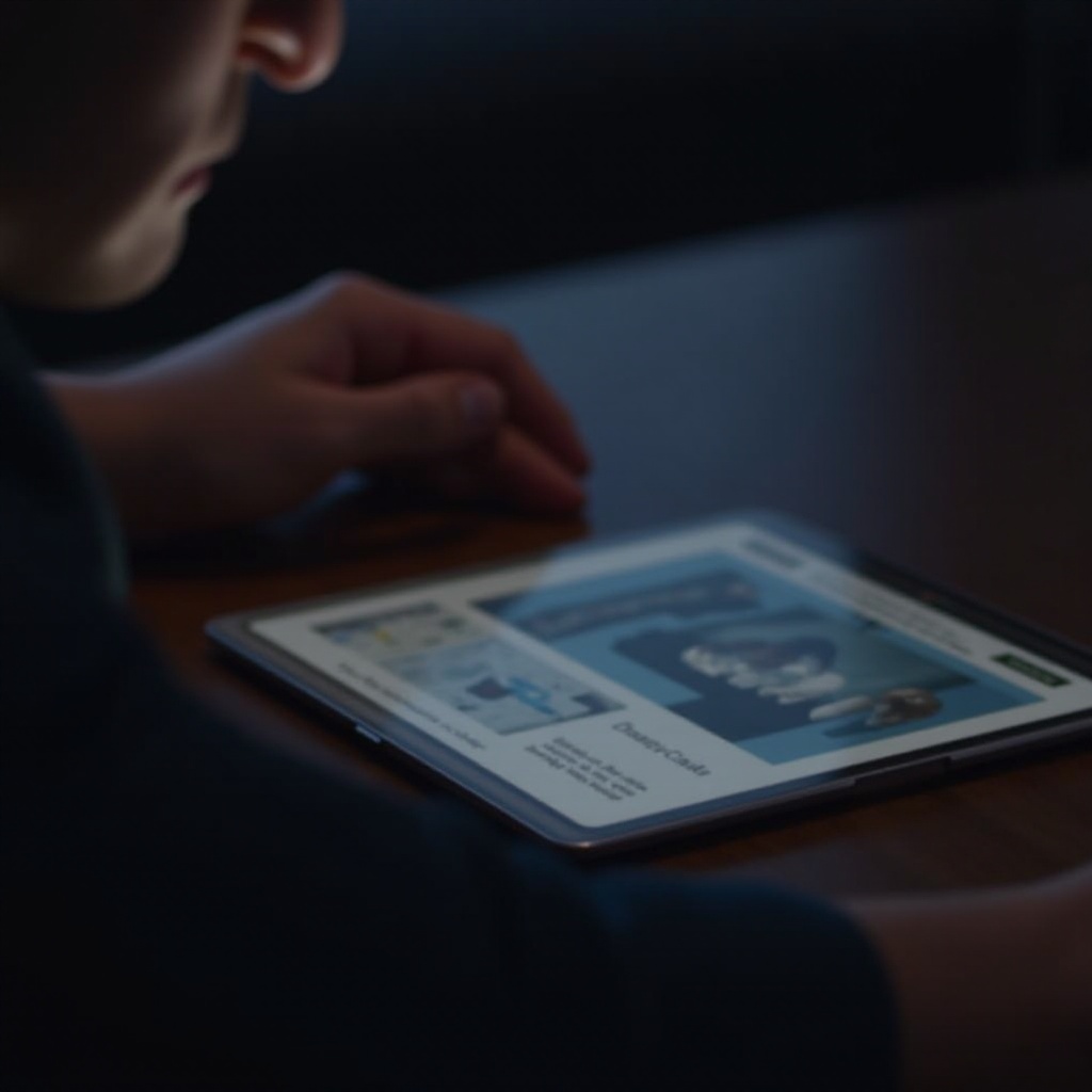 пун екран iPad Safari