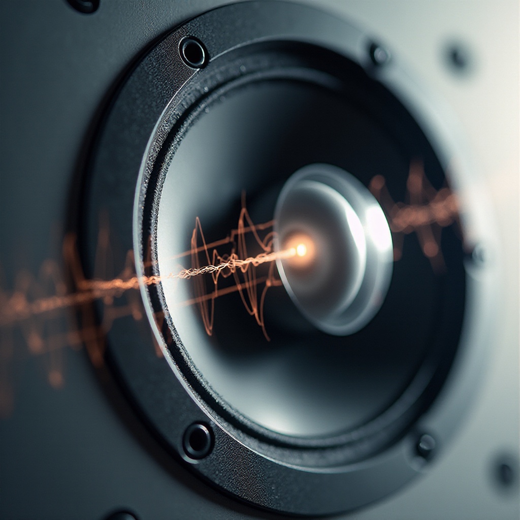 Was verwendet ein Lautsprecher, um Ton zu erzeugen?