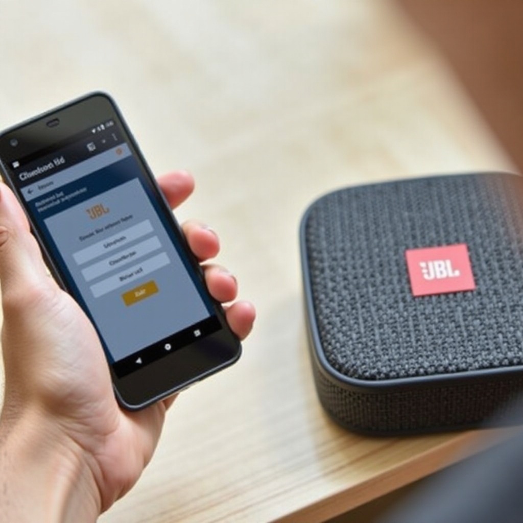 jak připojit reproduktor JBL k Androidu