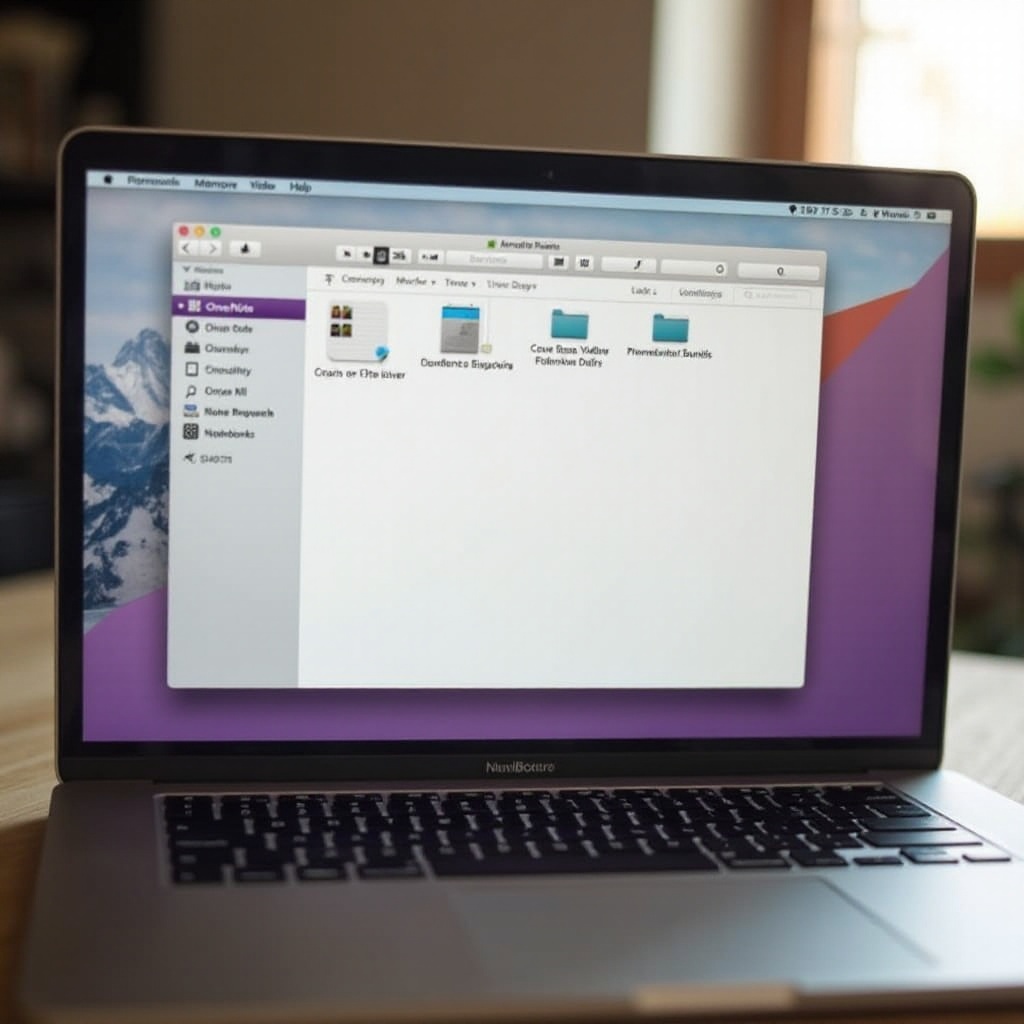 come impostare un notebook predefinito in OneNote su MacBook