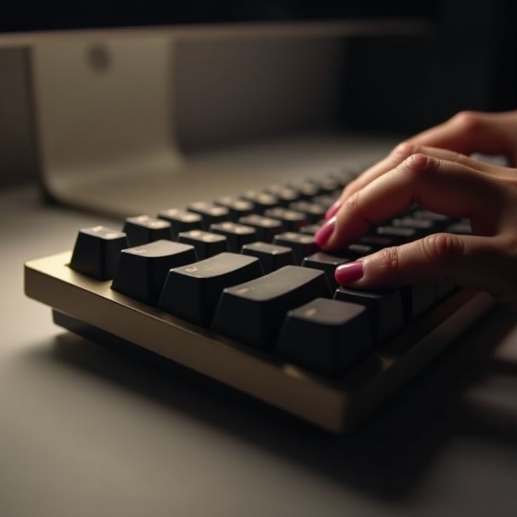 tastatura sa braon prekidačima