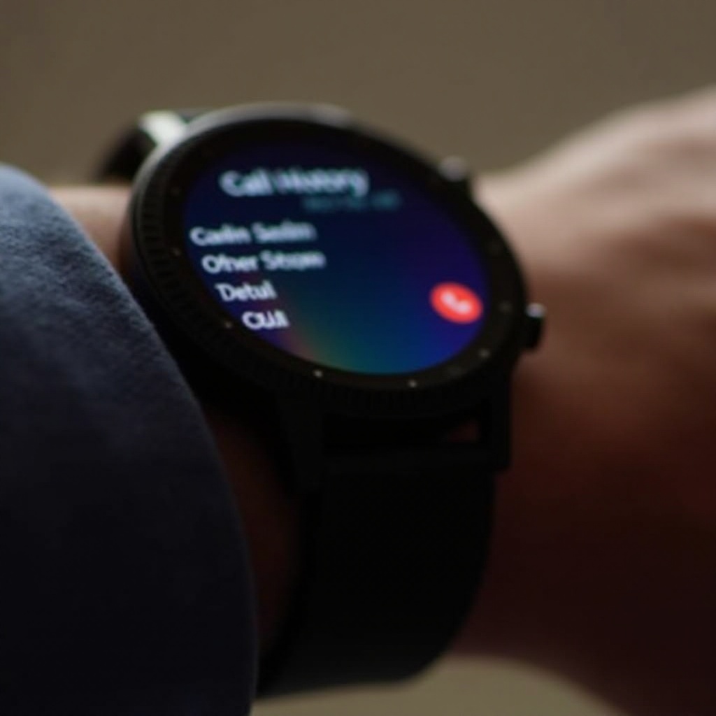 jak smazat historii hovorů na chytrých hodinkách