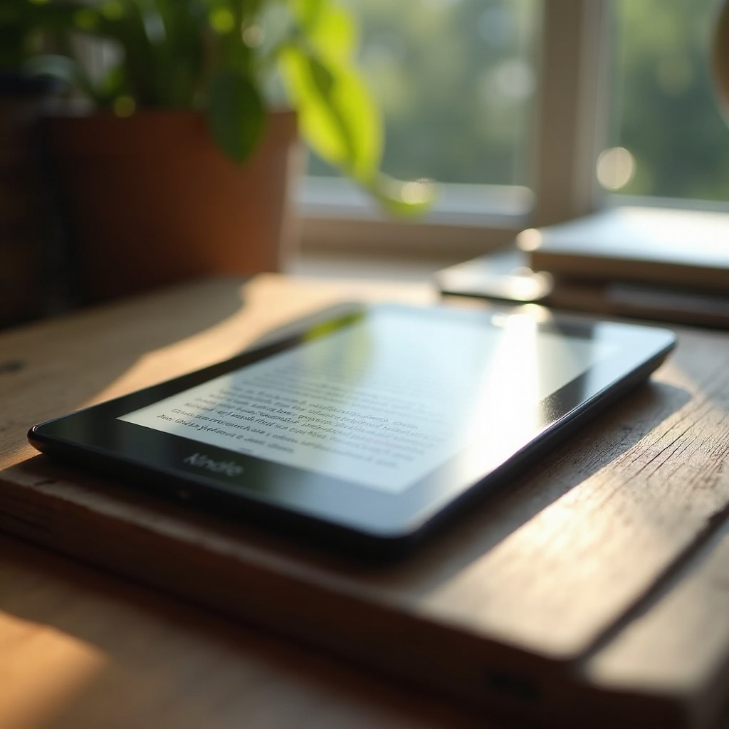 Kindle Paperwhite zamarznięty na ekranie blokady