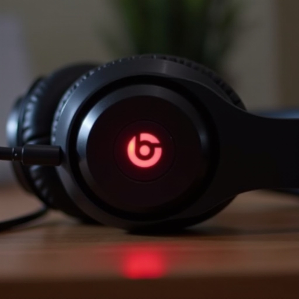 Beats się nie ładuje, czerwone światło