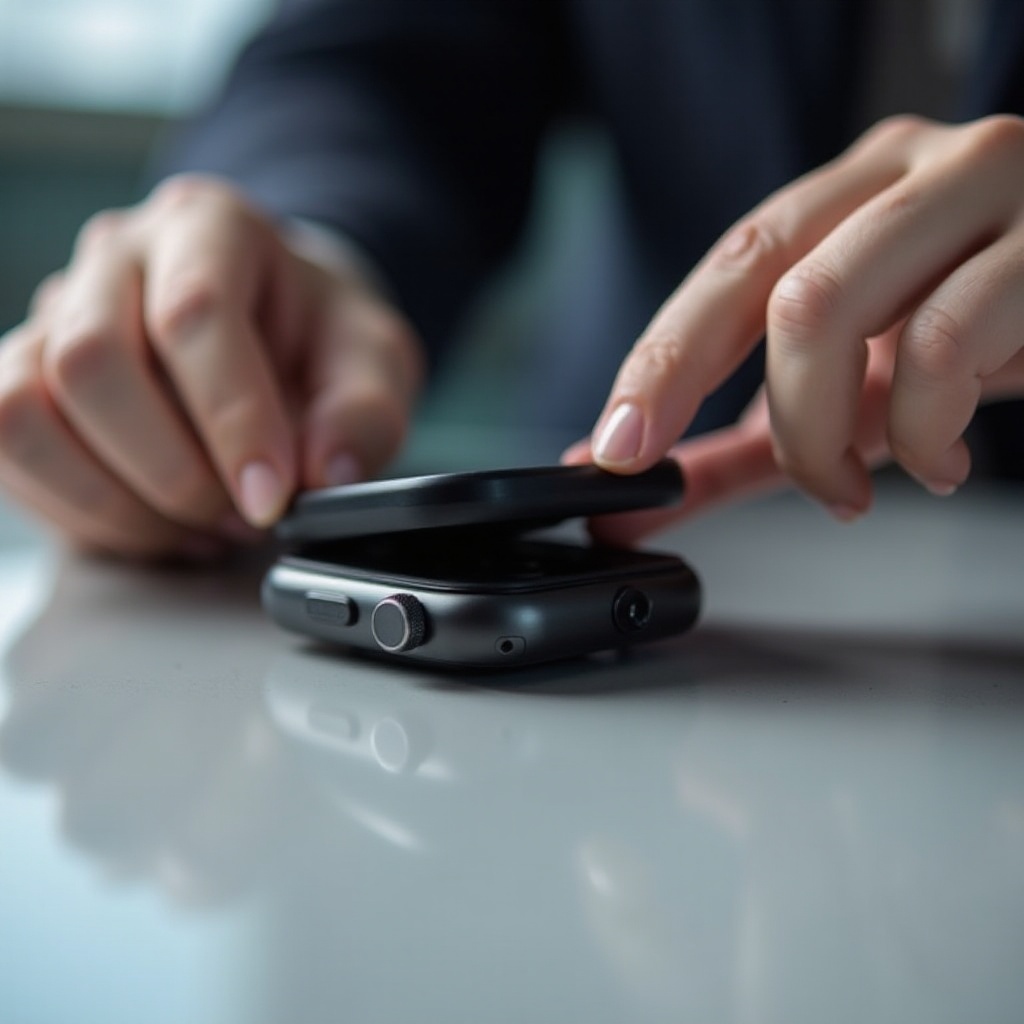 come rimuovere la cover posteriore di uno smartwatch