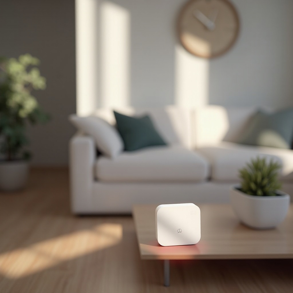 eufy Homebase vörösen villog