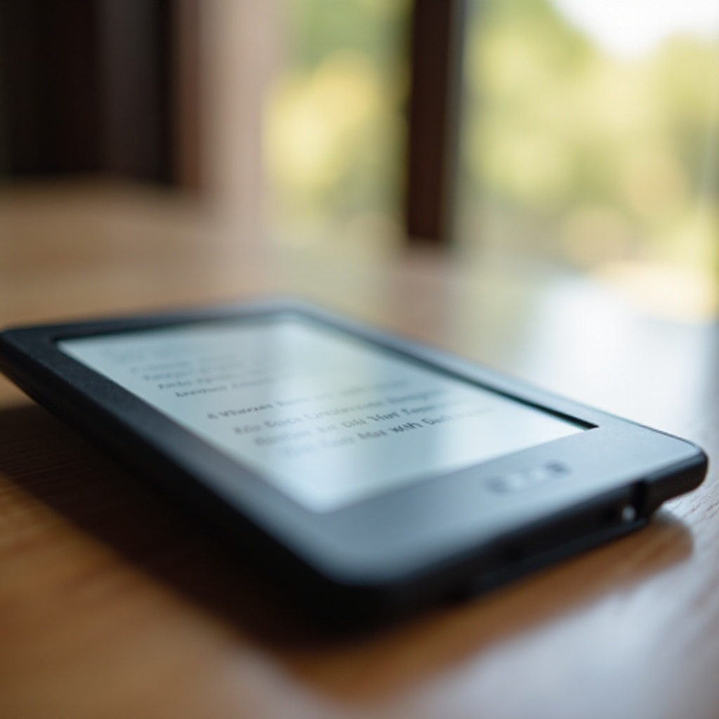 Kindle Paperwhite bloccato sulla schermata di blocco