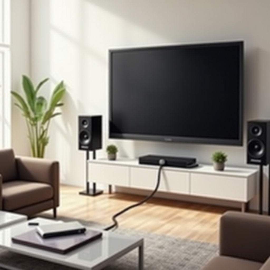 jak připojit externí reproduktory k televizi pomocí HDMI