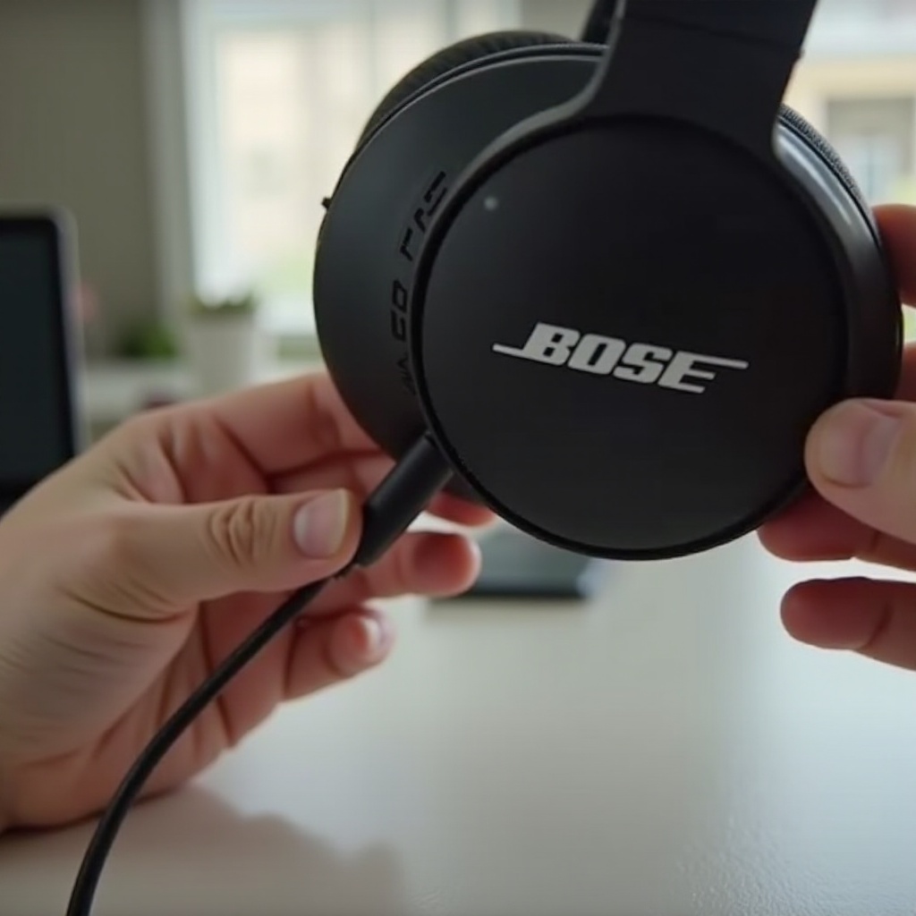 Náhrada kabelu sluchátek Bose