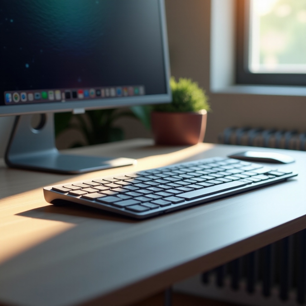 kabellose Tastatur mit Dongle