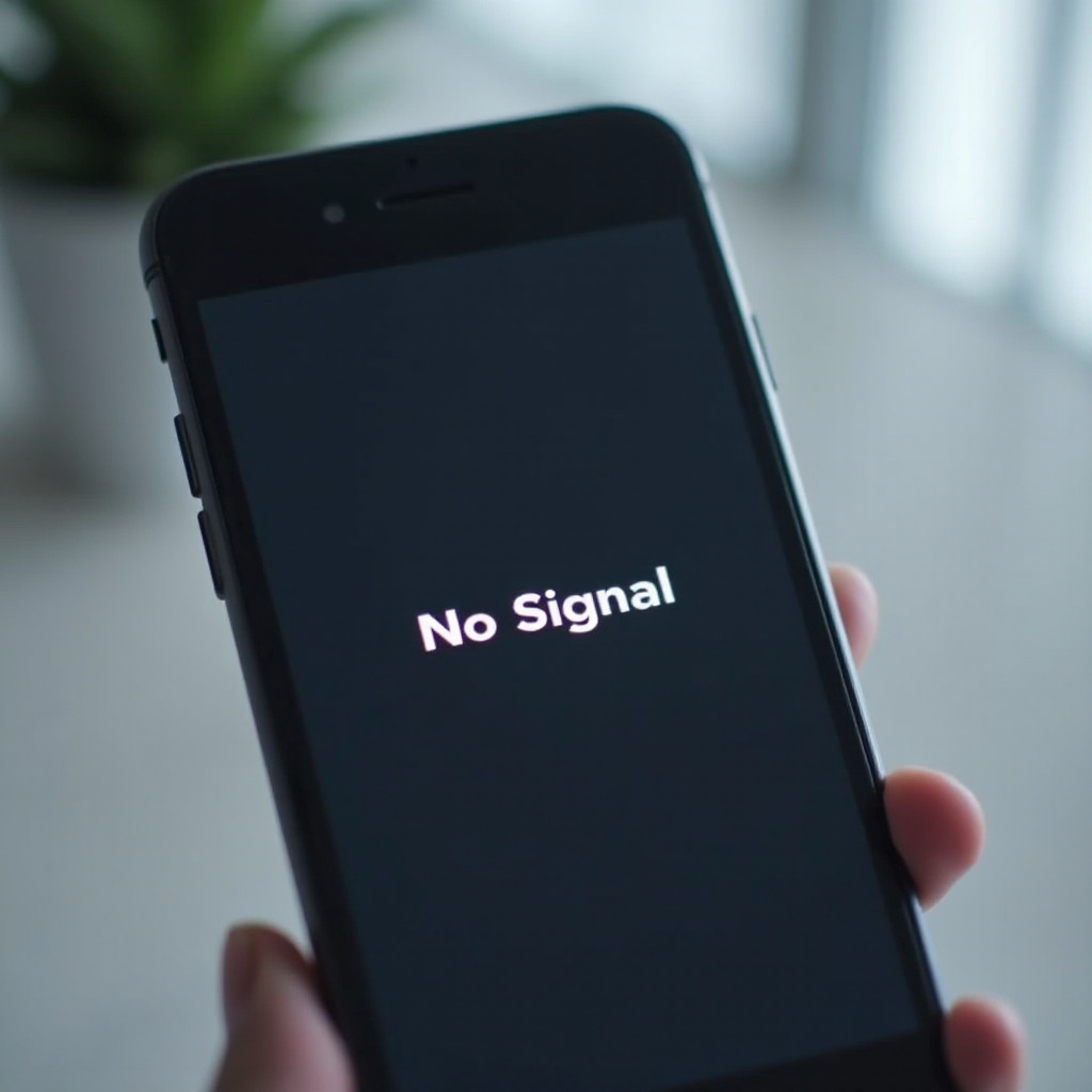 kein Signal auf dem iPhone