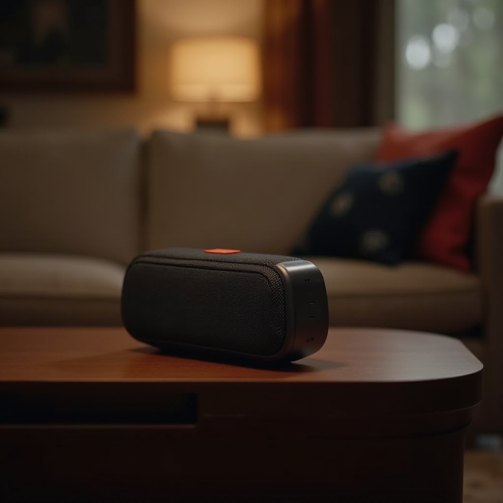 A JBL Flip 6 sípol töltés közben