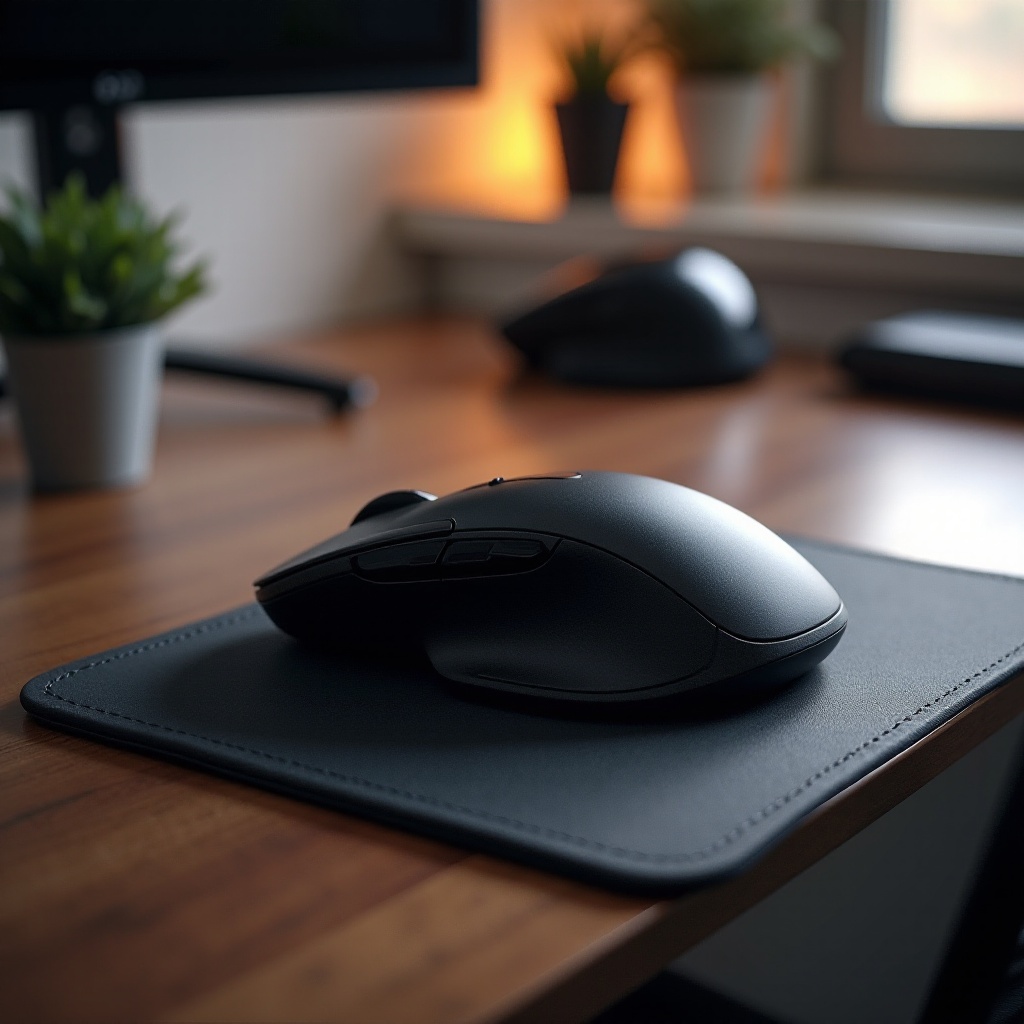 tappetino per il mouse con poggiapolso