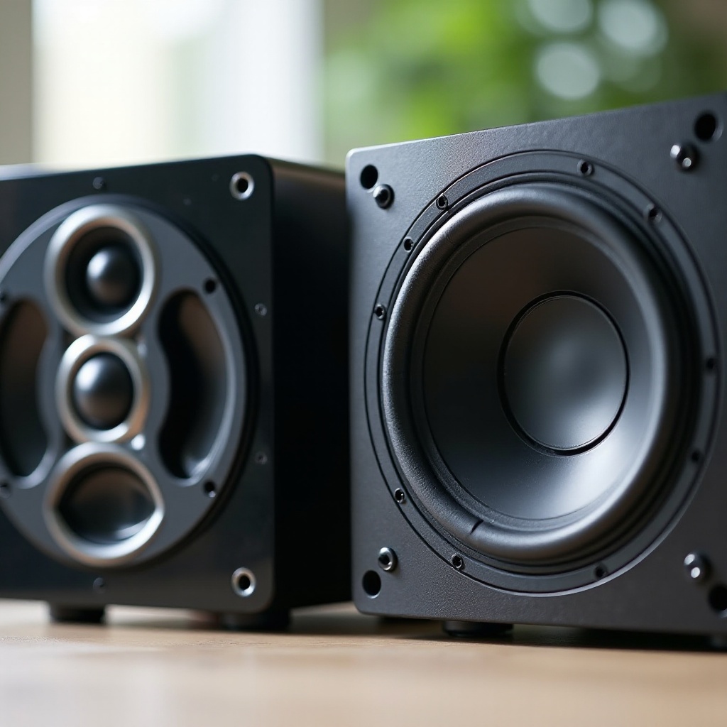 Unterschied zwischen einem Woofer und einem Subwoofer