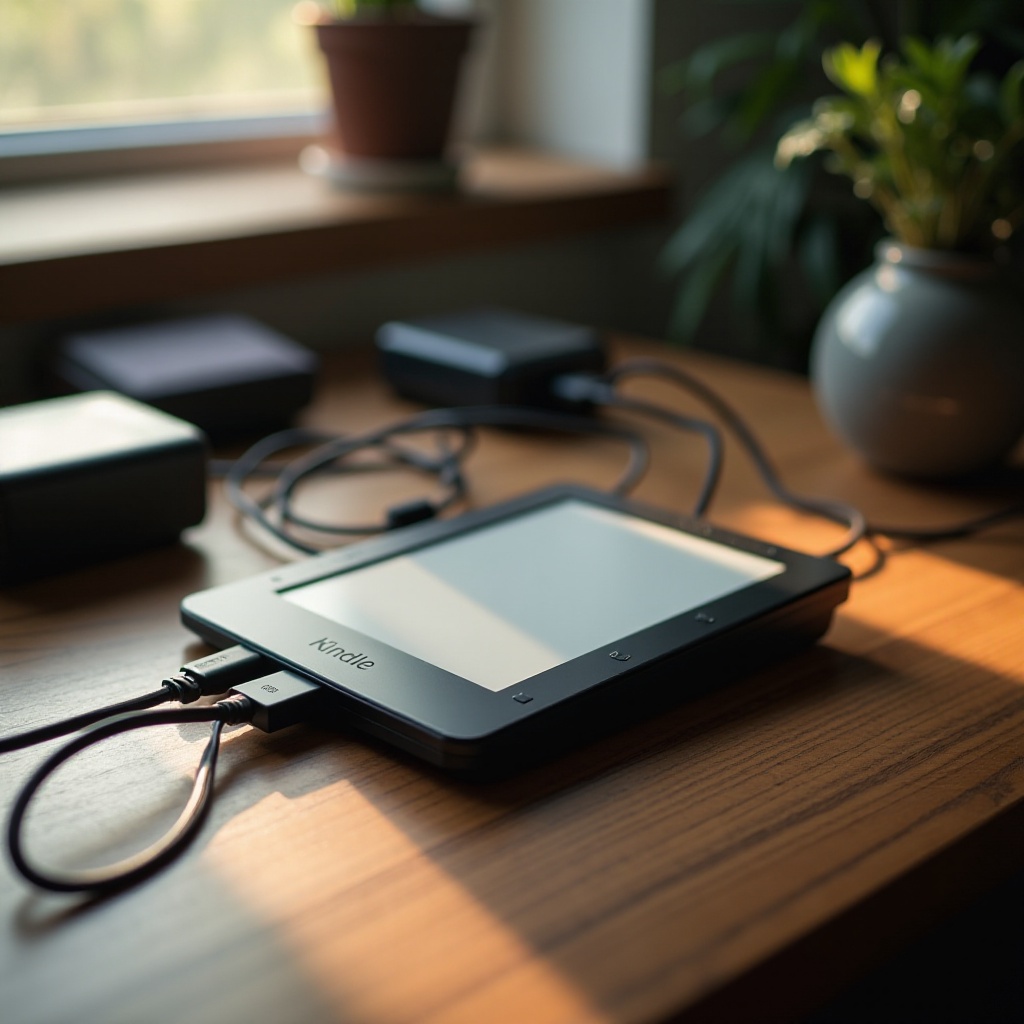 problémy s nabíjením Kindle