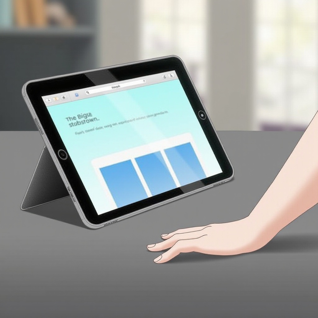 schermo intero iPad Safari