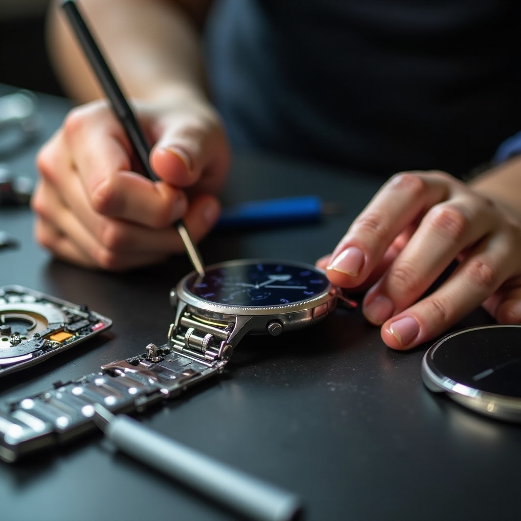 come riparare lo schermo tattile dello smartwatch