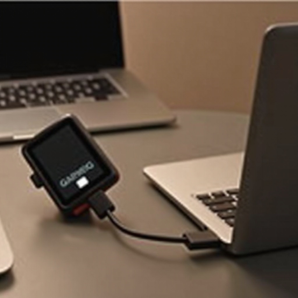 повезивање Garmin Zumo са MacBook Air M2