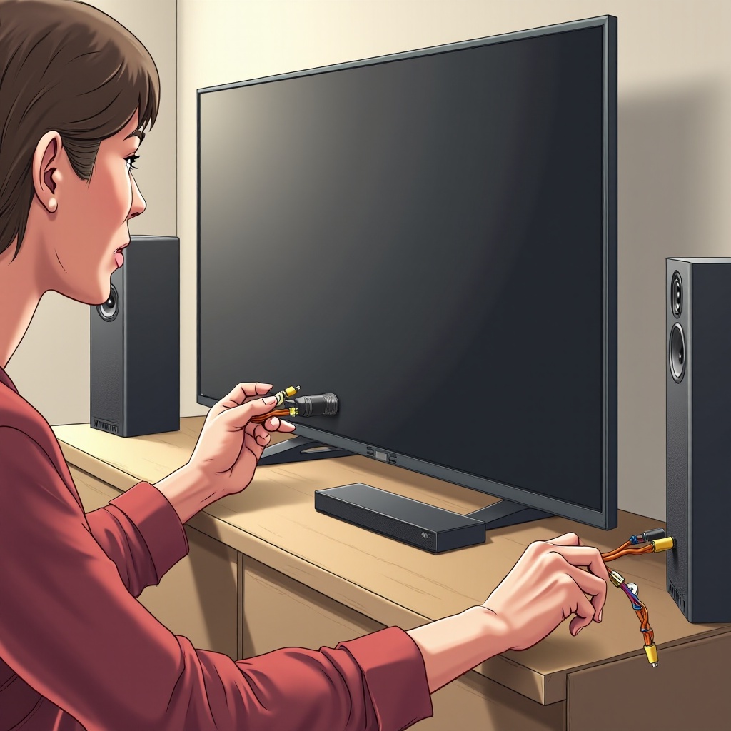 како повезати звучнике на HDMI телевизор