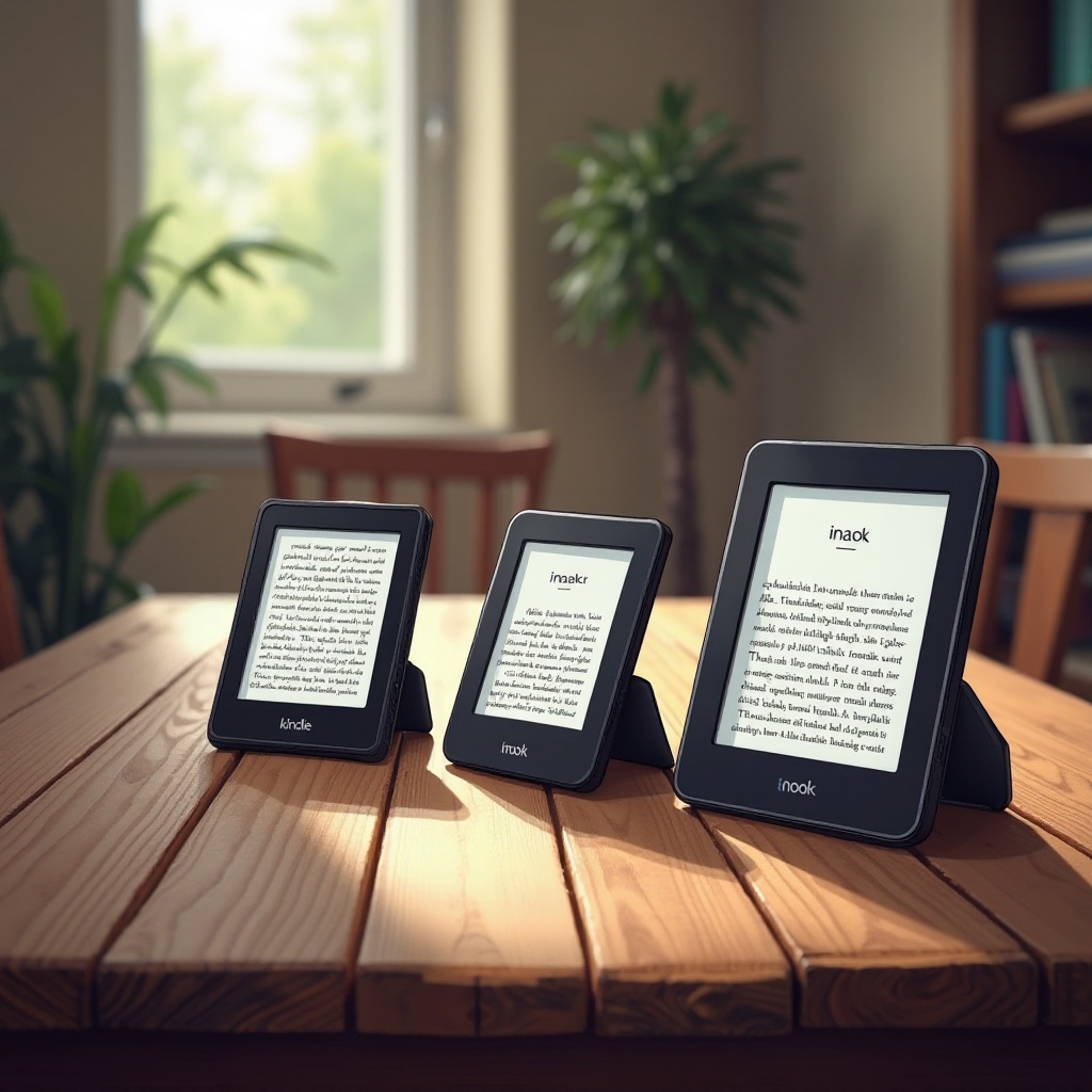 Kindle vs Nook vs iPad