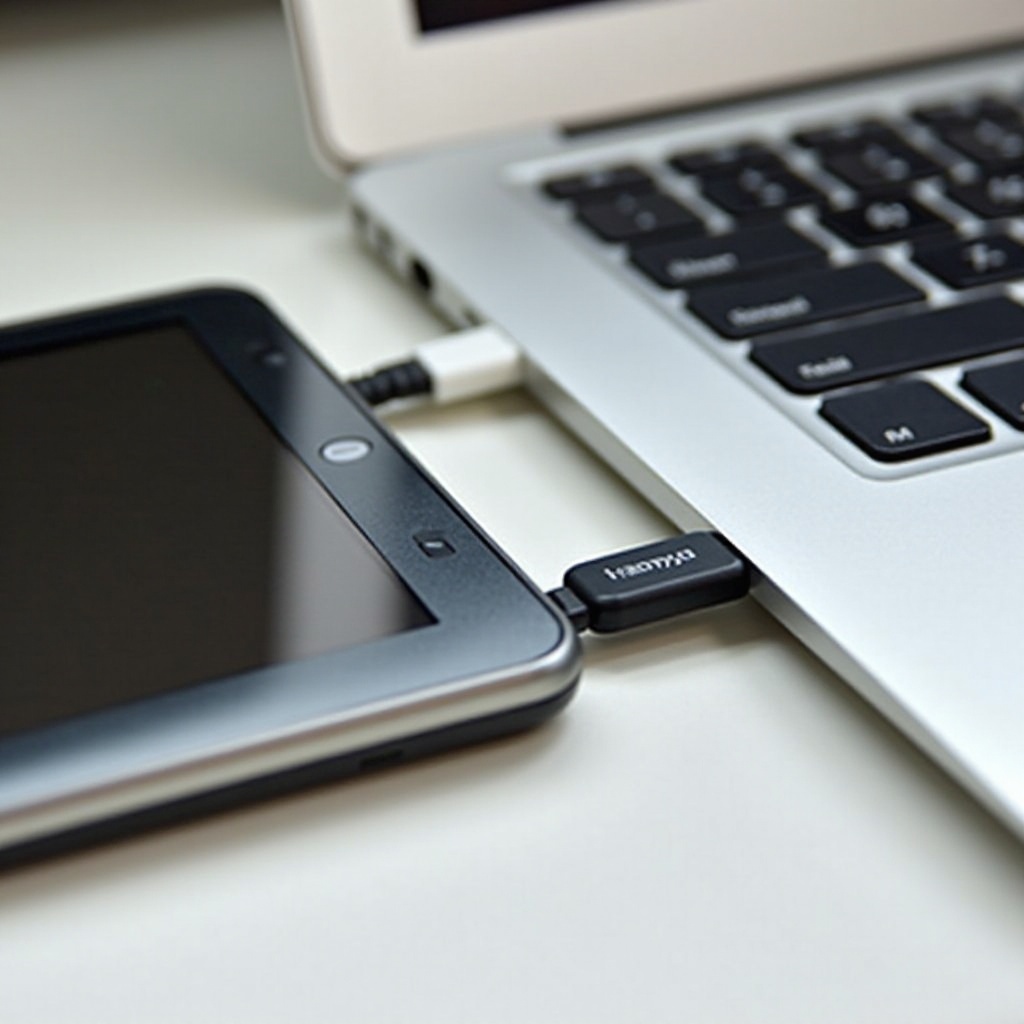 Verbindung eines Garmin Zumo mit einem MacBook Air M2