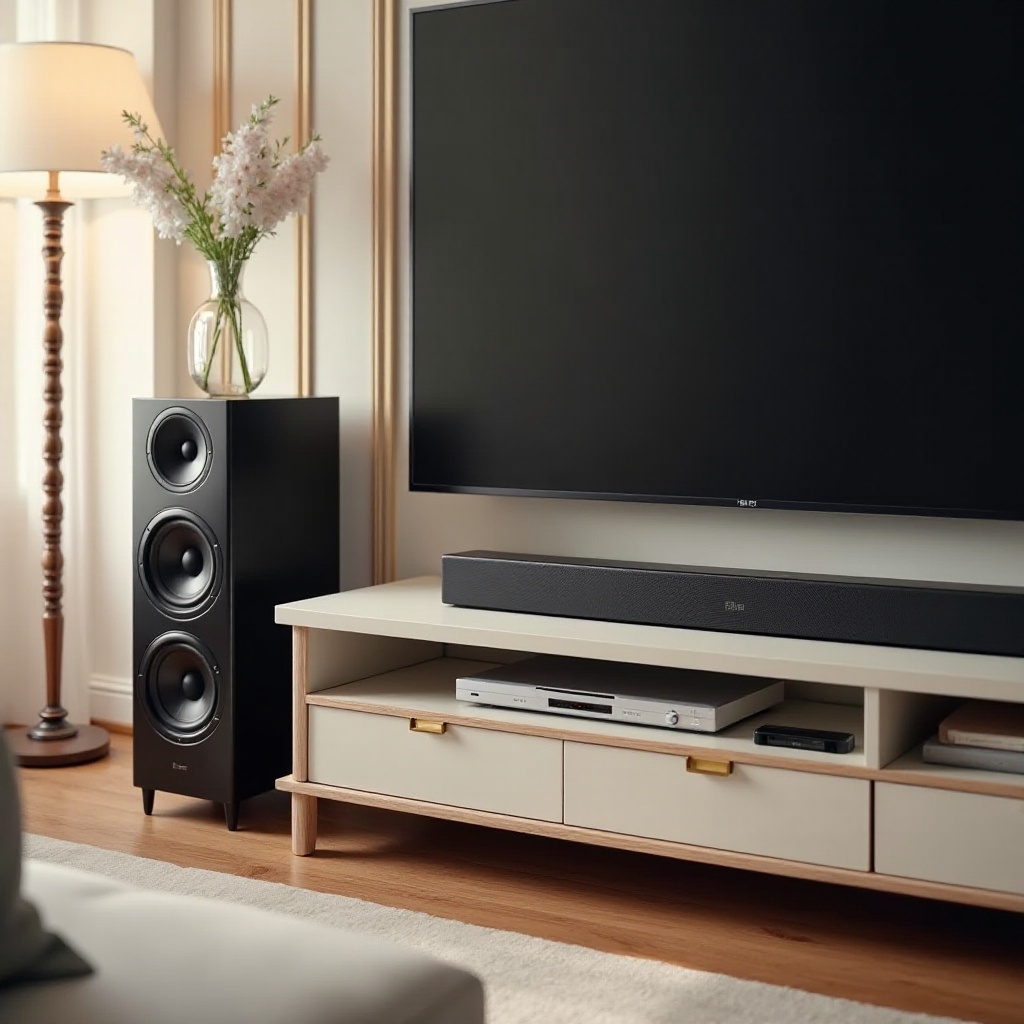 Parowanie listwy dźwiękowej LG z subwooferem