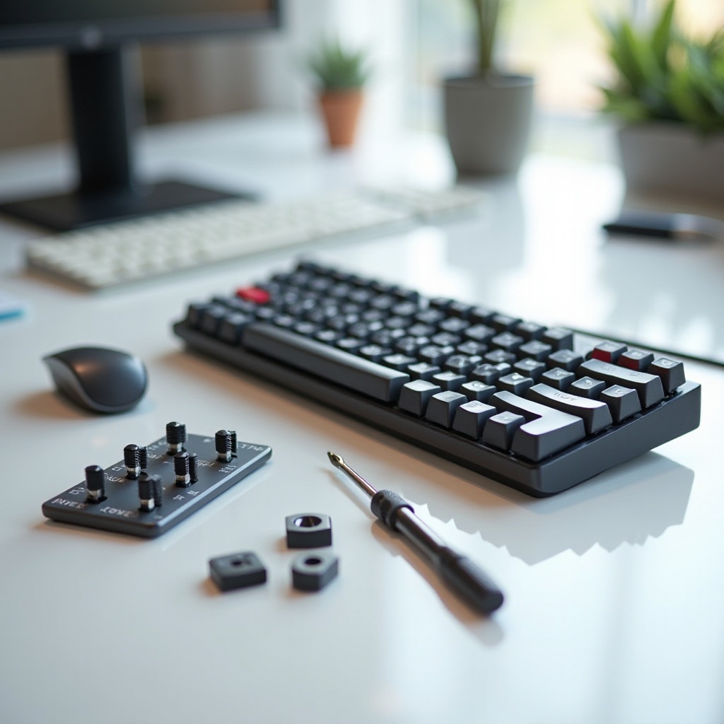 mechanische Tastaturschalter wechseln