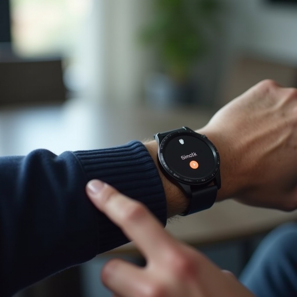 jak odblokować zegarek Samsung smart