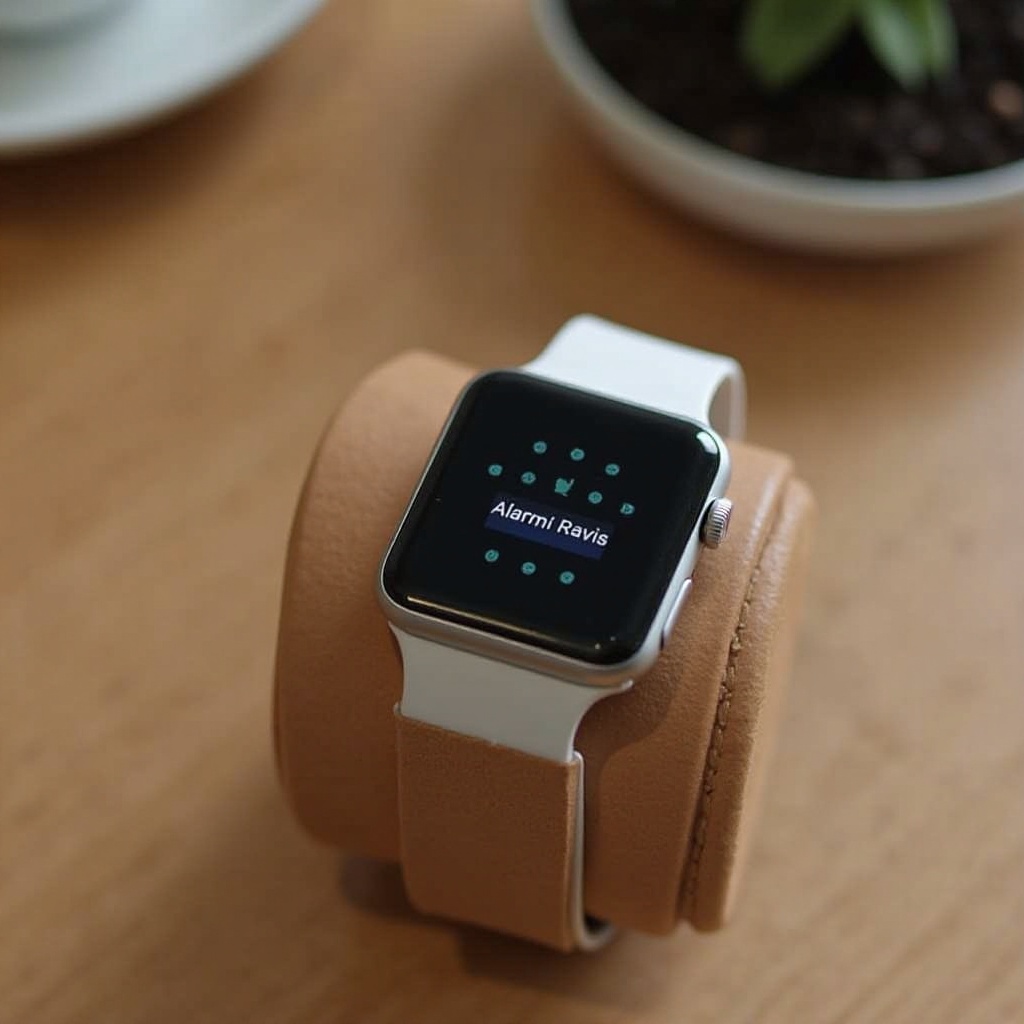 Wie man einen Alarm auf der Smartwatch einstellt