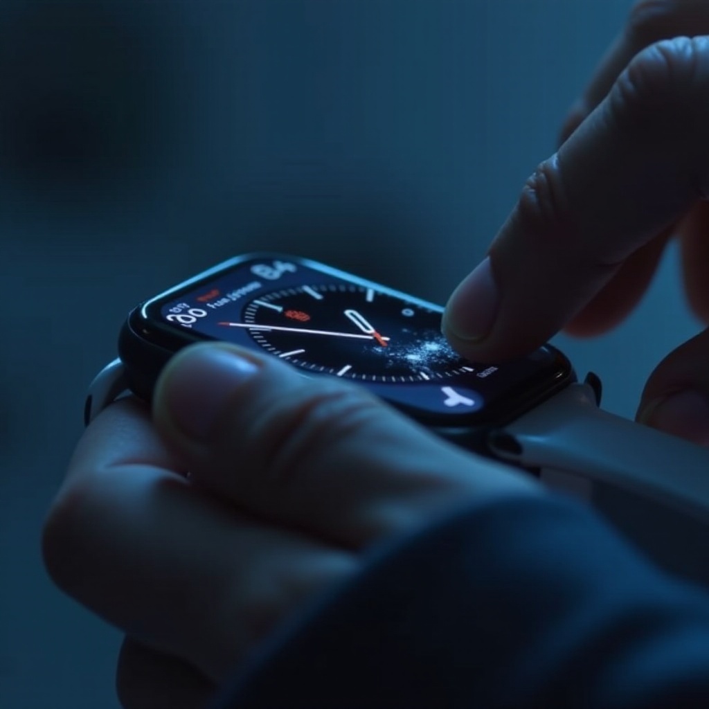 wie man den Touchscreen einer Smartwatch repariert