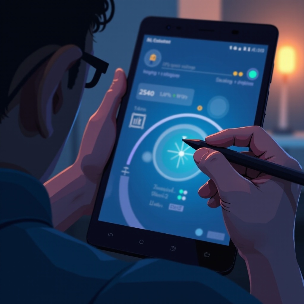 calibrazione dello schermo per Android
