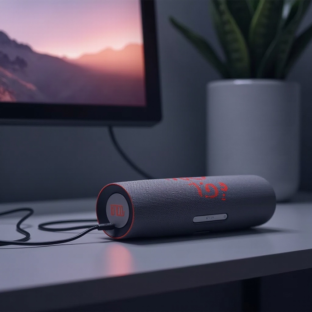 JBL Flip 6 piept beim Laden